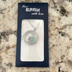 EFFY floating charm necklace. New in package.